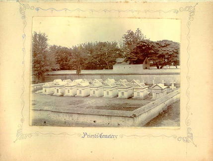 Priests Cemetery at St Patrick Bangalore