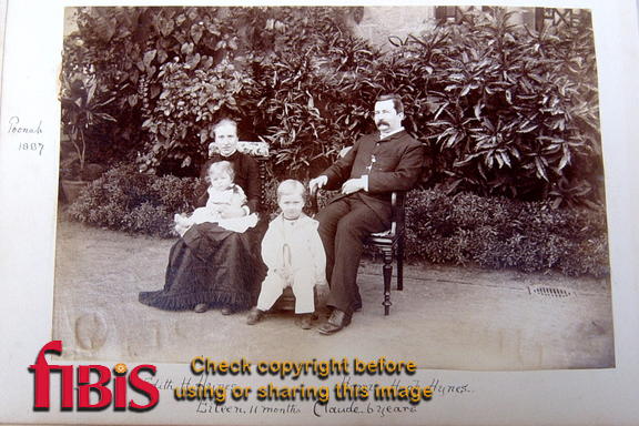 Hynes Family at Poonah 1887