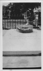 Henry Lawrence's grave in the Residency, Lucknow.
