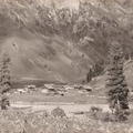 Village before Sonamarg Kashmir 1943