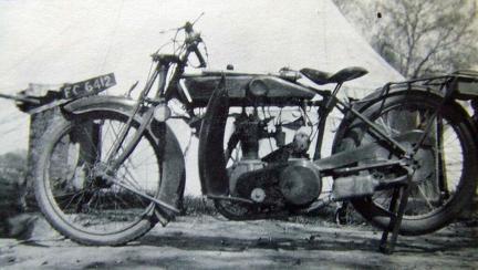 Vintage Motorcycle 1930's India