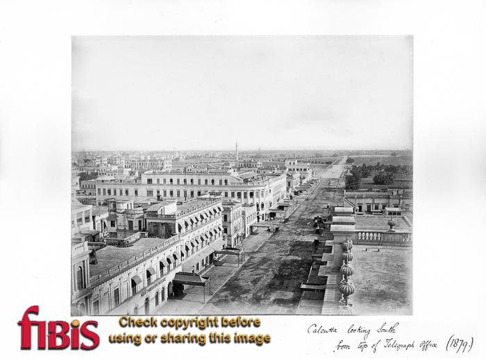 1879 Calcutta looking south from Telegraph Office