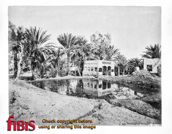 1879 January Egypt - Moses  fountain