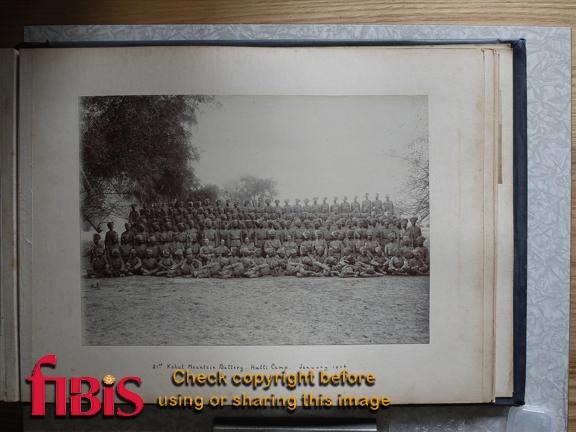 21st Kohat Mountain Battery Hutti Camp January 1906	