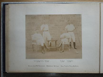 Winners Local Polo Tournament, Abbottabad Dec 1902.