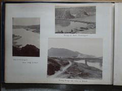 Indus River, Bridge of Boats and Bridge at Attock