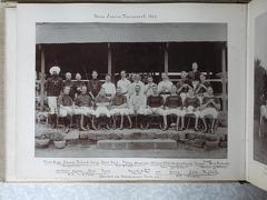 Poona Junior Tournament 1899. Poona Horse and Madras Lancers Teams absent