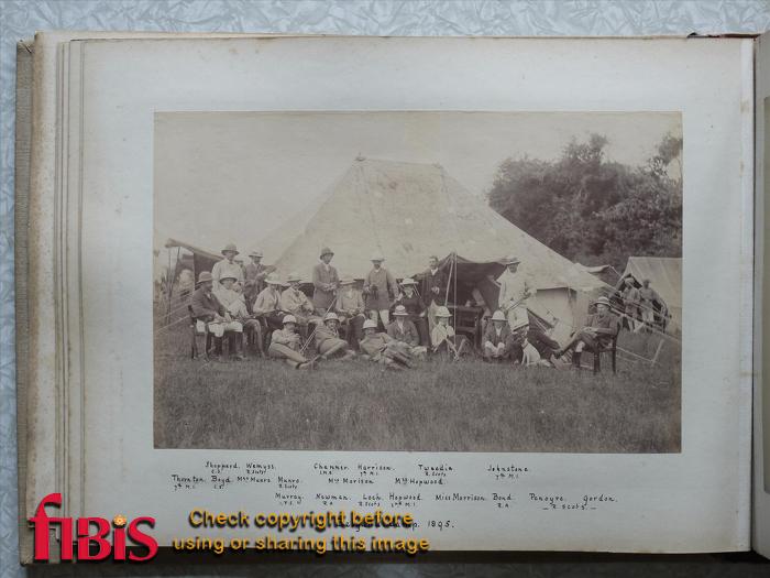 Belgundi Camp 1895