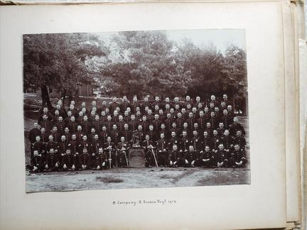 B Company Royal Sussex Regt. 1912	