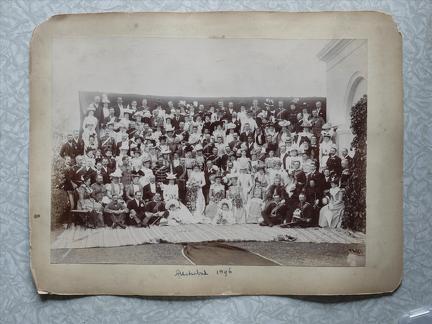Wedding Party, Allahabad, 1896