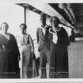 Cartner and Gillham family on board ship