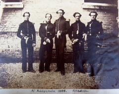 Officer Cadets at Addiscombe 1855