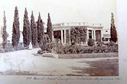 2nd Assistant Commissioners Bungalow Bolarum Hyderabad 1871