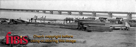 Alexandra Bridge over the Chenab, 1909