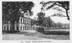 Calcutta Fort William Rampart Barrack