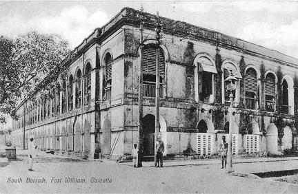 Calcutta Fort William South Barracks
