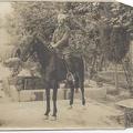 John Richard William Lee Skinner on horseback