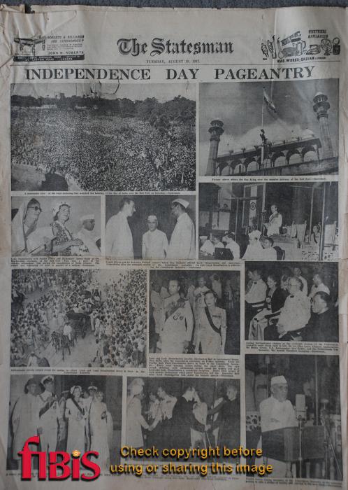 The Statesman 19th August 1947