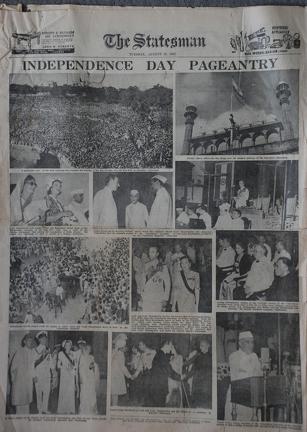 The Statesman 19th August 1947