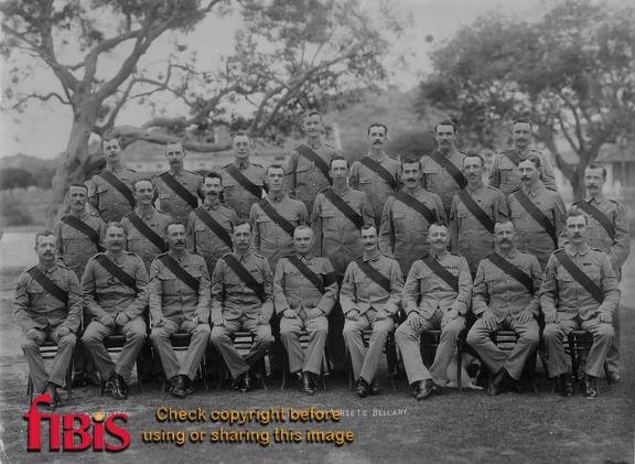 John Richard William Lee Skinner with Sergts Mess Group 2nd Dorsets at Bellary