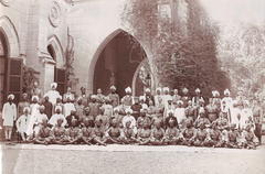 Visit of Major General Fasken to Peshawar 1912 with 52nd Sikhs