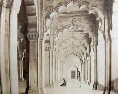 Interior of Pearl Mosque Agra Used as a hospital during mutiny