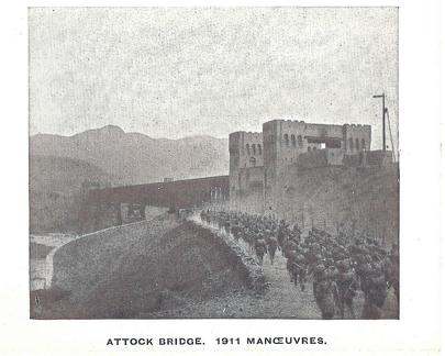 Attock Bridge 1911 Manoeuvres of 51st Sikhs Frontier Force