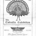 Calcutta Exhibition Programme - Cover