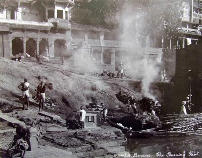 Burning Ghat, Varanasi, India
