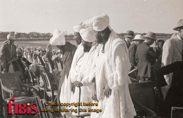 Biloch Tumandars Leghari, Muzari and Mari Biloch Races, Jacobabad, Sind Jan1936.jpg