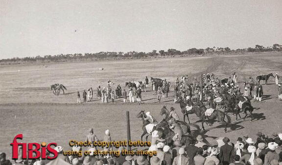 The Start Biloch Races, Jacobabad, Sind 