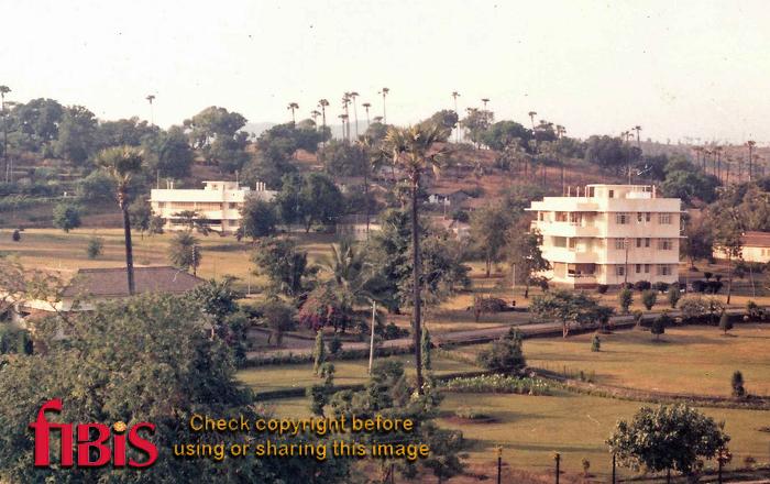 Bhandup, GKW Estate, Bombay looking up 1962.jpg