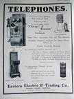 Eastern Electric & Trading Co Advertisement 1918