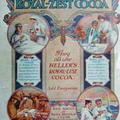 Hellers Royal Zest Cocoa Advertisement 1918
