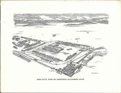 Proposed Alexandra Dock, Bombay 1905