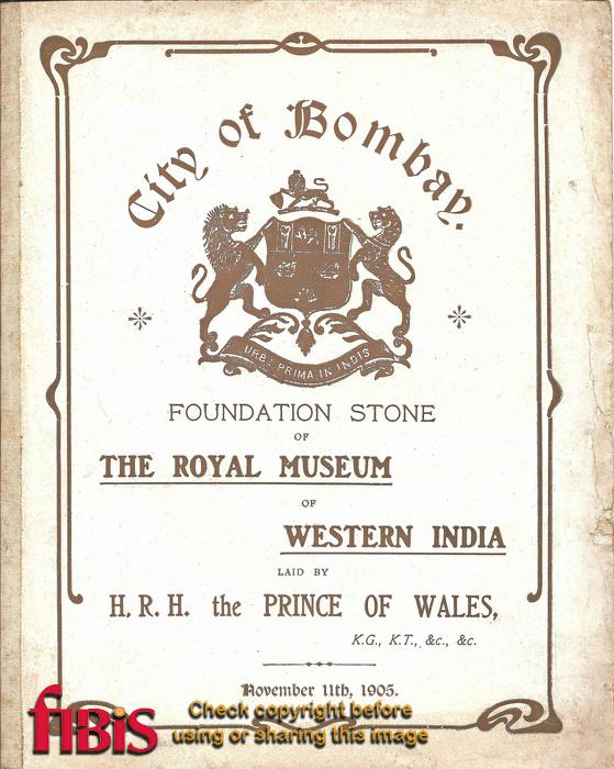 Royal Museum of Western India, Bombay 1905