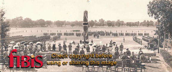 Unveiling of Frontier Force Memorial on the Mall, Kohat by Sir William Birdwood 23 Oct 1924