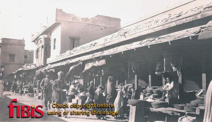 Bazaar, Kohat April 1919