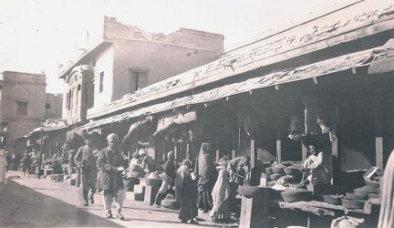 Bazaar, Kohat April 1919