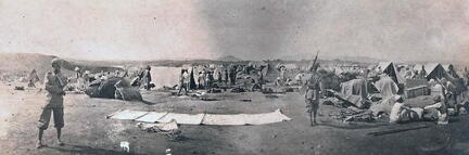 Camp at Kushal Garh, Kohat 1917