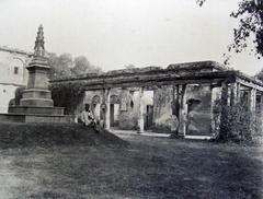 Treasury House residency Lucknow, showing Atkin's Memorial