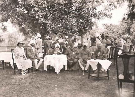 KS Sadulla Khan's tea party Peshawar