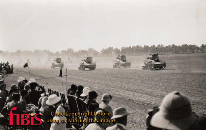 Two man Tanks, Proclamation Day Lahore, 1st January 1937.jpg