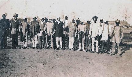 Recruits, Signal School, Rawalpindi 1920