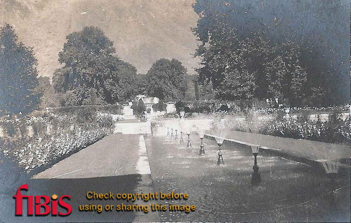 Shalimar Garden, Srinagar, Kashmir 1923