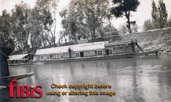 The Violet House Boat Dal Lake, Srinagar, Kashmir 1920