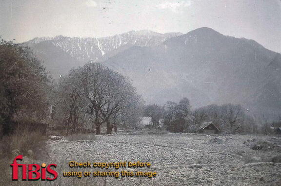 Village near camp,  Sind Valley, Kashmir May to June 1920