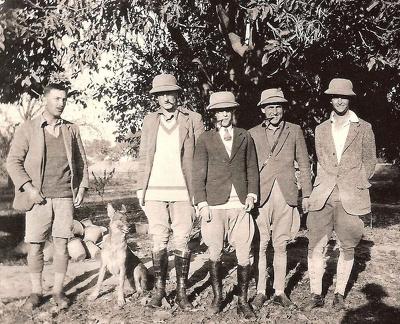 End of our Sathiali Tour 1930