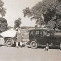 Vauxhall Light Six and trailer, Multan, Pakistan January 1936.jpg
