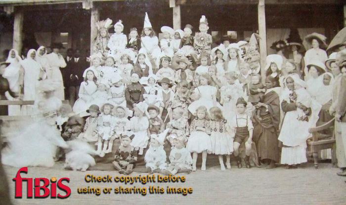 Children's Fancy Dress Dance at Nedou's Hotel, Gulmarg, Kashmir 1911.jpg